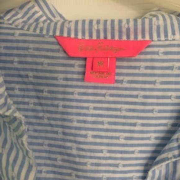 Lilly Pulitzer Bell Sleeve Top - Picture 2 of 4